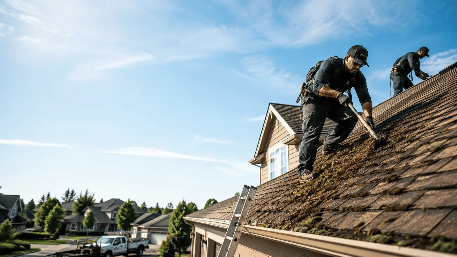 Roof Moss Removal in Sanford, NC near me